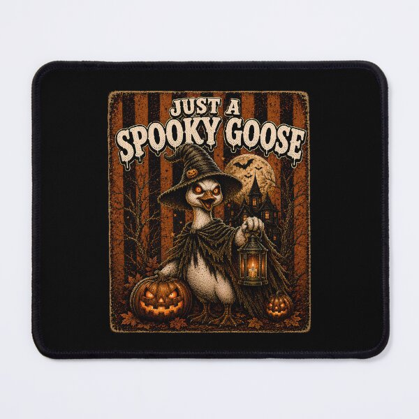 Item preview, Just a Spooky Goose Halloween Witch Classic T-Shirt  designed and sold by podlook.