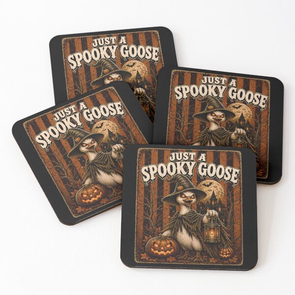 Item preview, Just a Spooky Goose Halloween Witch Classic T-Shirt  designed and sold by podlook.