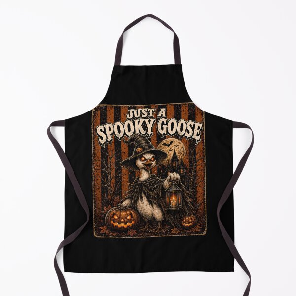 Item preview, Just a Spooky Goose Halloween Witch Classic T-Shirt designed and sold by podlook.