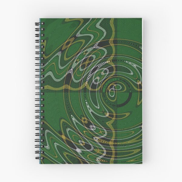 Item preview, Irish National Tartan Drunk Ripple Fractartan  designed and sold by Cathedral of Curiosity.