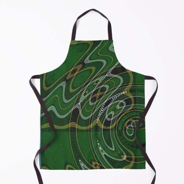 Item preview, Irish National Tartan Drunk Ripple Fractartan designed and sold by Cathedral of Curiosity.