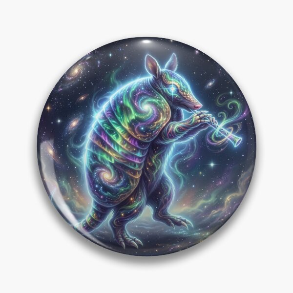 Item preview, Celestial Armadillo Kokopelli designed and sold by Tridentulus.