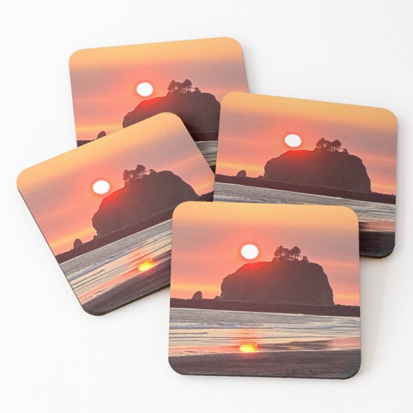 Item preview, LaPush Beach Washington Sunset designed and sold by DoGoodBeKind.