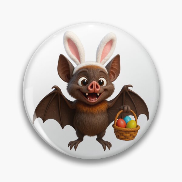Item preview, Easter Hairy Legged Vampire Bat designed and sold by Sillytoe.