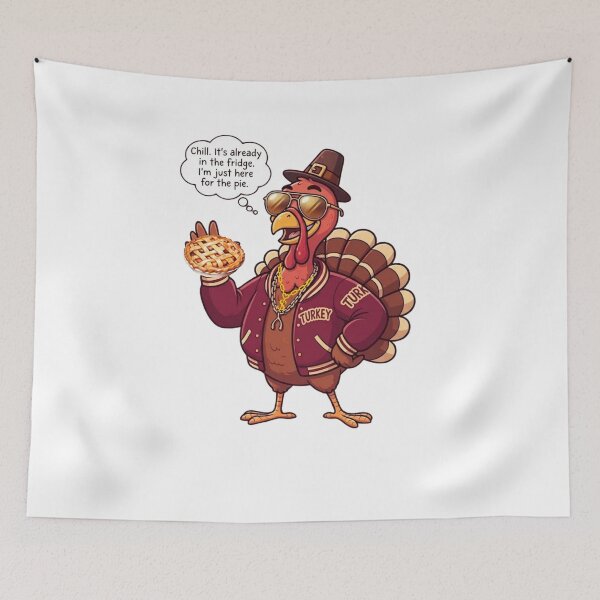 Item preview, Cool Gangster Turkey for Thanksgiving   designed and sold by VibranPalette.