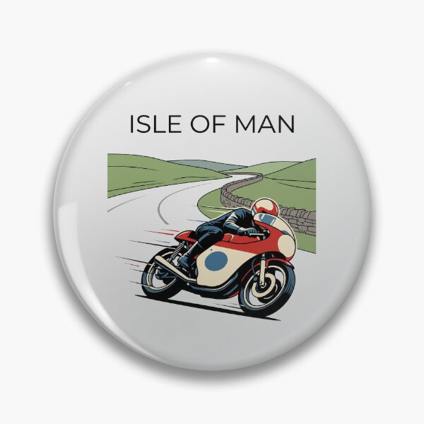 Item preview, Isle of Man TT Classic Cafe Racer Vintage Road Race designed and sold by KiwiRider.