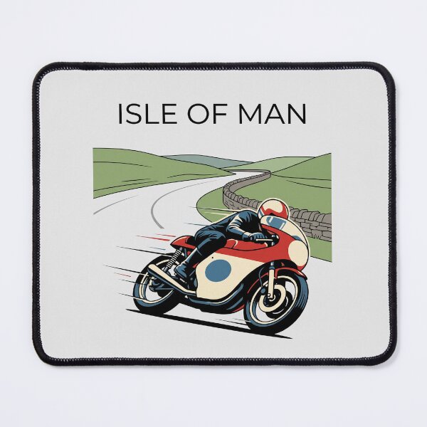 Item preview, Isle of Man TT Classic Cafe Racer Vintage Road Race designed and sold by KiwiRider.