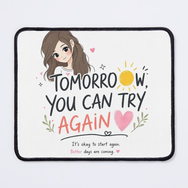 Item preview, Tomorrow You Can Try Again designed and sold by itxelaraStudio.