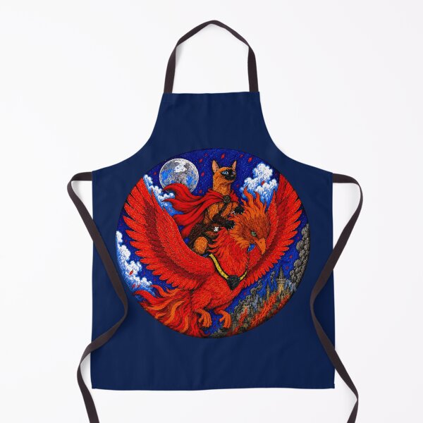 Item preview, Phoenix Rider — Cat of the Burning Kingdom designed and sold by LakeshoreLegendsAndLight .