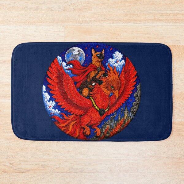 Item preview, Phoenix Rider — Cat of the Burning Kingdom designed and sold by LakeshoreLegendsAndLight .