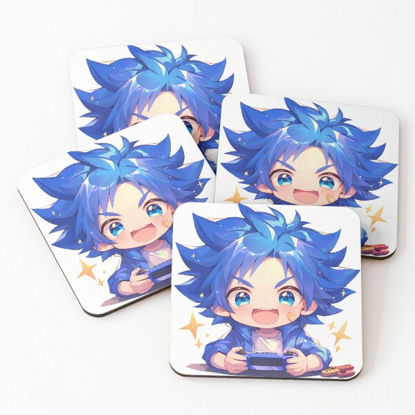 Item preview, Valt Aoi Beyblade Burst Sparkling Chibi Gamer designed and sold by Dashsopaner.