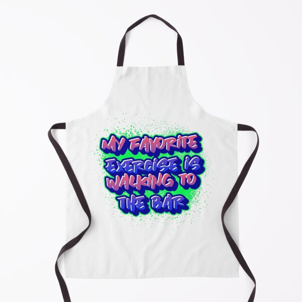 Item preview, My Favorite Exercise is walking to the bar designed and sold by CreationsbYKz.