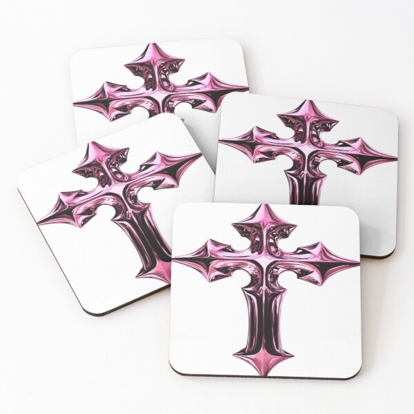 Item preview, Pink Gothic Spike Cross. designed and sold by BaddieNz.