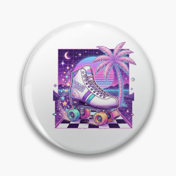 Item preview, 80s Roller Disco Retro Roller Skate designed and sold by BestCoolStuff.
