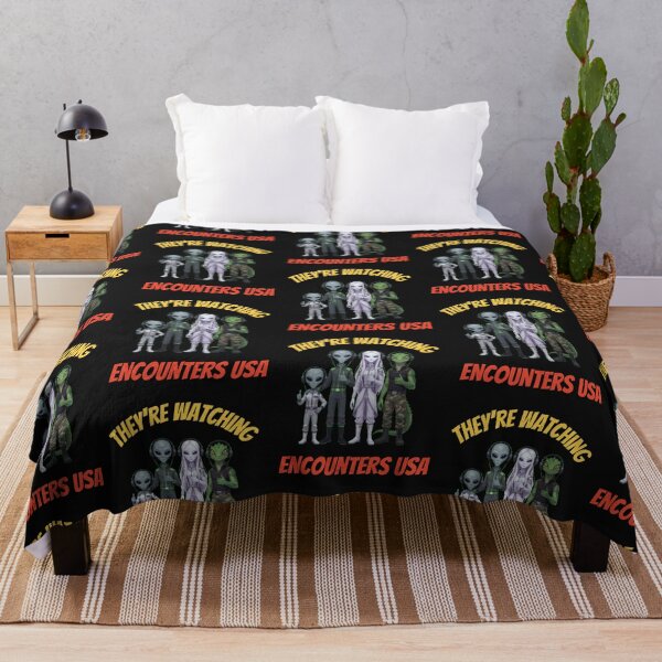 Item preview, They’re Watching – Encounters USA designed and sold by Heinessight Merch.