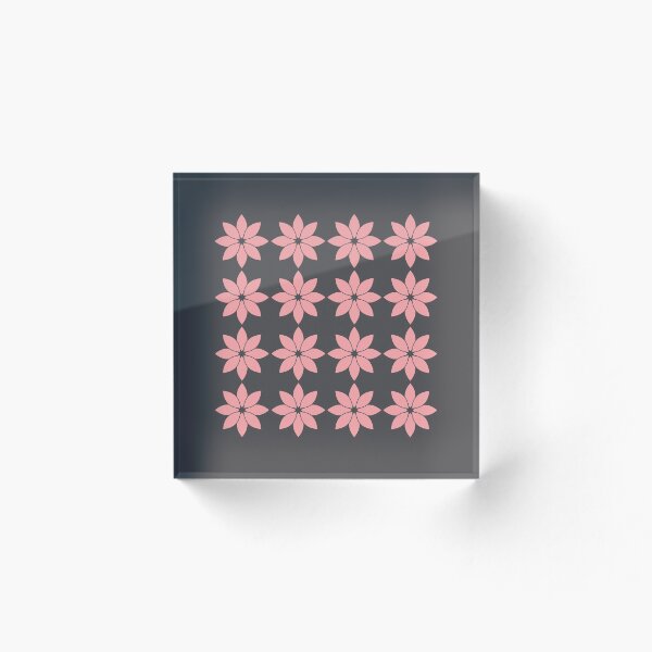 Item preview, Flores Minimalistas, Vintage Rose, Carbón Negro designed and sold by ThingsThatSing.