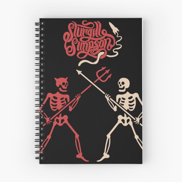 Aperçu de l'œuvre T-shirt Sturgill Simpson Skull créée et vendue par DoodleMunch.