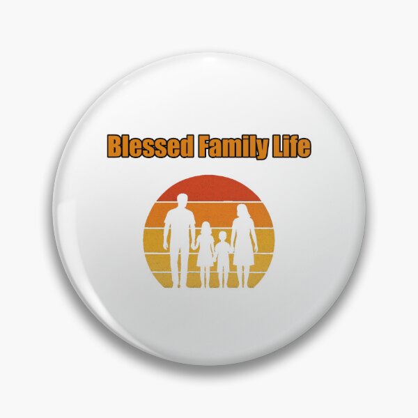 Item preview, Blessed Family Life Grateful Parenthood Joyful Design designed and sold by Dreamsartistry.