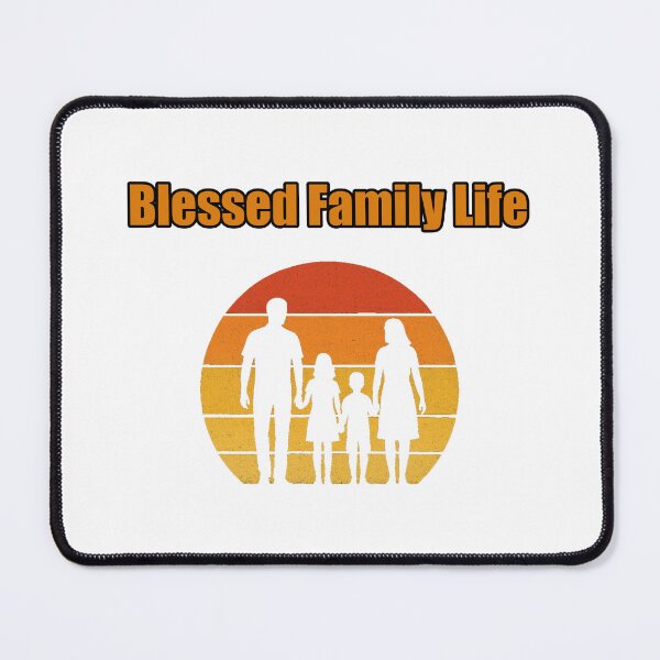 Item preview, Blessed Family Life Grateful Parenthood Joyful Design designed and sold by Dreamsartistry.