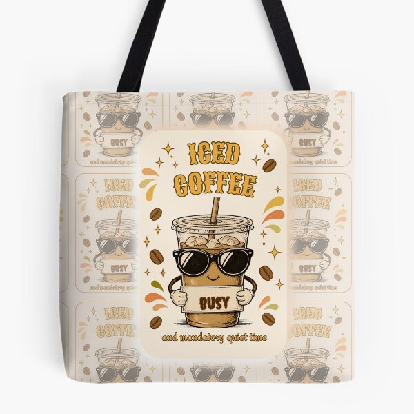 Item preview, Iced Coffee Club Cute Funny Coffee Lover designed and sold by Karolisa.