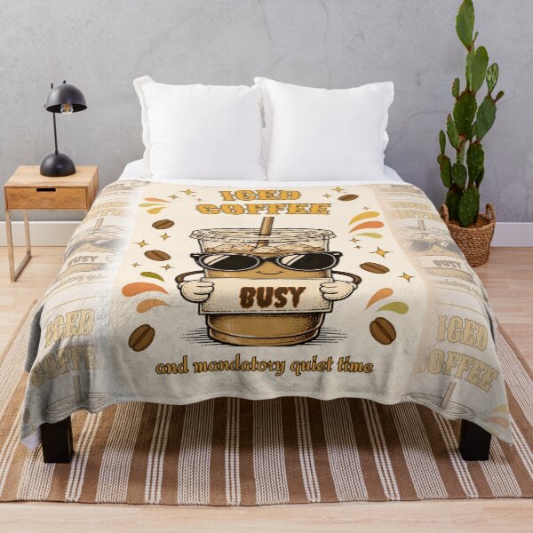 Item preview, Iced Coffee Club Cute Funny Coffee Lover designed and sold by Karolisa.
