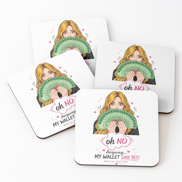 Item preview, My Wallet Said Yes _ Funny Money Quote designed and sold by itxelaraStudio.