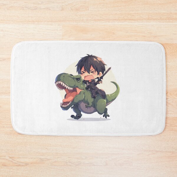 Item preview, Kirito Sword Art Online Chibi Dinosaur Rider Moonlit Adventure designed and sold by Dashsopaner.