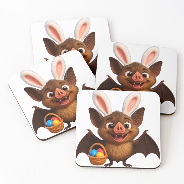 Item preview, Easter Horseshoe Bat designed and sold by Sillytoe.