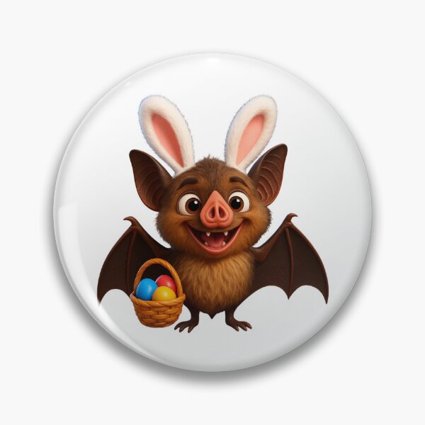 Item preview, Easter Horseshoe Bat designed and sold by Sillytoe.