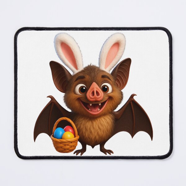 Item preview, Easter Horseshoe Bat designed and sold by Sillytoe.