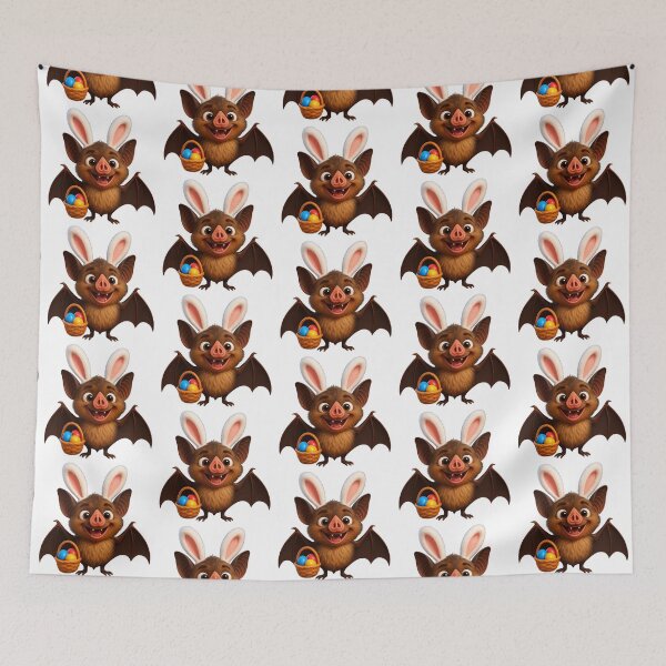 Item preview, Easter Horseshoe Bat designed and sold by Sillytoe.