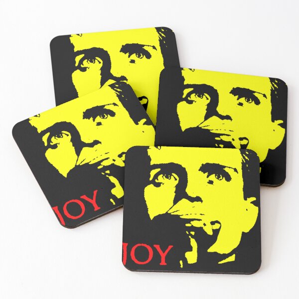Item preview, Yellow Silhouette Post Punk Face Member designed and sold by RetroArtCanvas.