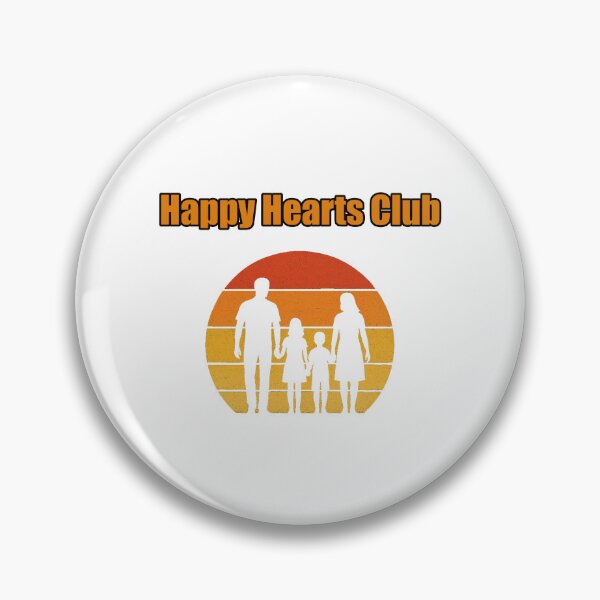 Item preview, Happy Hearts Club Joyful Community Belonging Design designed and sold by Dreamsartistry.