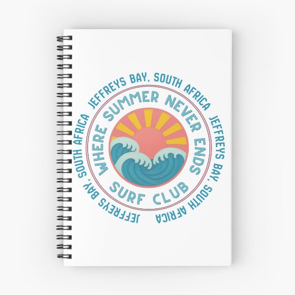 Item preview, Jeffreys Bay South Africa Surf Club Retro Wave Badge designed and sold by DonnaRaine.