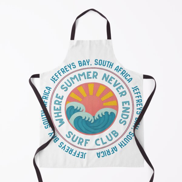 Item preview, Jeffreys Bay South Africa Surf Club Retro Wave Badge designed and sold by DonnaRaine.