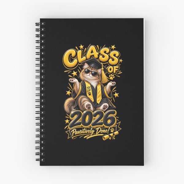 Item preview, Class of 2026 Funny Cat Graduation T-Shirt designed and sold by cozydrops.