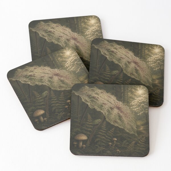 Item preview, Beneath the Caladium — A Tiny Tree Frog’s Woodland Shelter designed and sold by RescueHeart10.