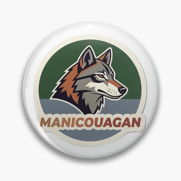 Item preview, Eastern wolf Manicouagan designed and sold by Sparking Synapses.