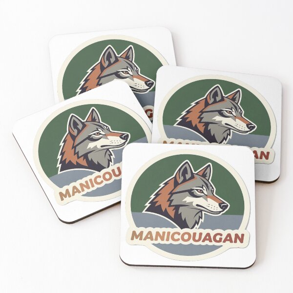 Item preview, Eastern wolf Manicouagan designed and sold by Sparking Synapses.