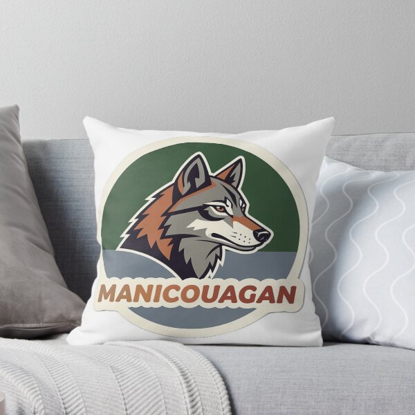 Item preview, Eastern wolf Manicouagan designed and sold by Sparking Synapses.