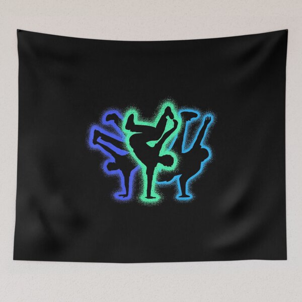 Item preview, Breakdance Dance Silhouettes designed and sold by goombi-creative.