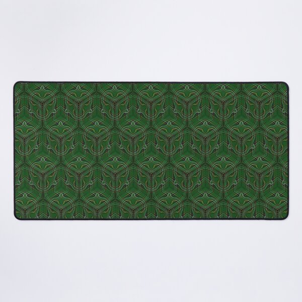 Item preview, Irish National Tartan Ripple Cubes Fractartan  designed and sold by Cathedral of Curiosity.