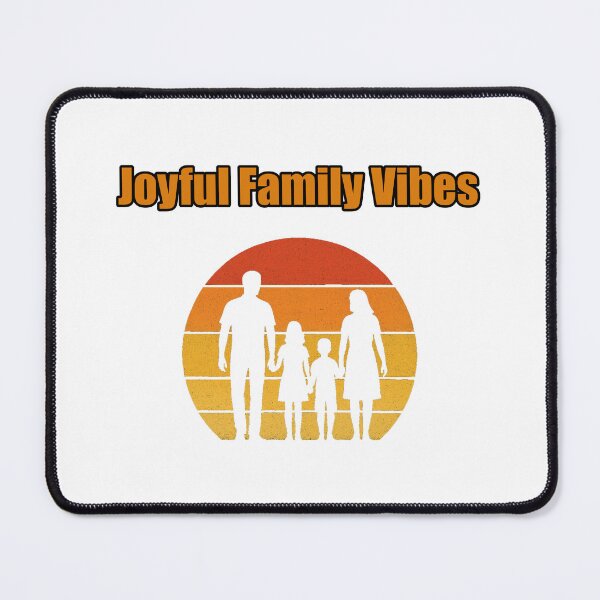Item preview, Joyful Family Vibes Happy Positive Aura Design designed and sold by Dreamsartistry.