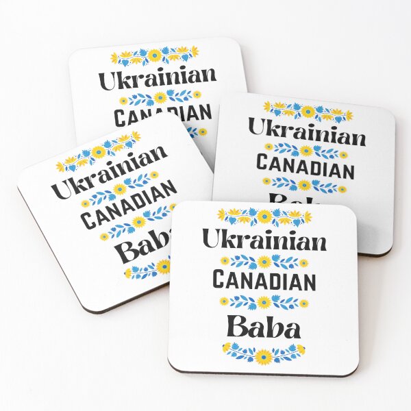 Item preview, Ukrainian Canadian Baba - Floral Embroidery-Inspired Design, Ukraine-Canada Grandmother, Grandma designed and sold by ROB604.