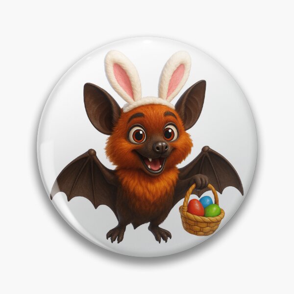 Item preview, Easter Indian Flying Fox designed and sold by Sillytoe.