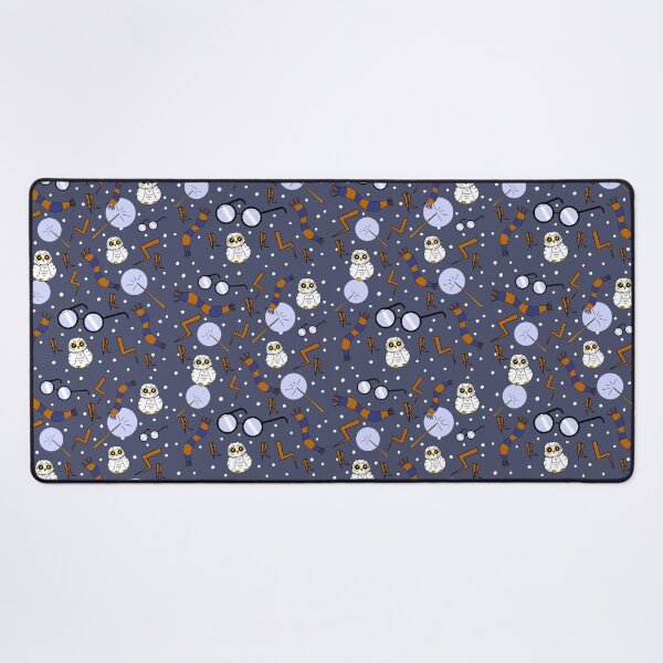 Item preview, Owls, scarfs and glasses blue and copper pattern lighter designed and sold by RavenAMarie .