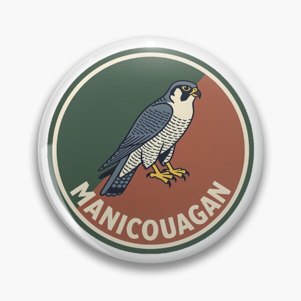 Item preview, Peregrine falcon Manicouagan designed and sold by Sparking Synapses.