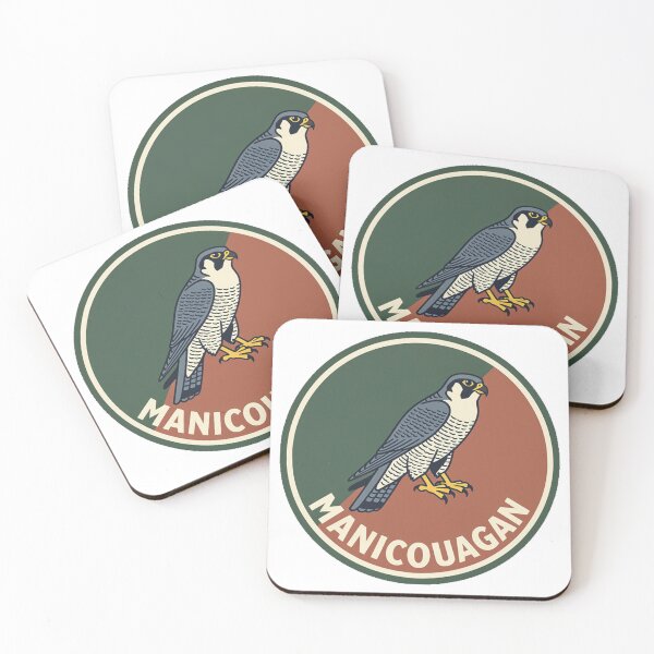 Item preview, Peregrine falcon Manicouagan designed and sold by Sparking Synapses.