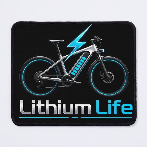 Item preview, Lithium Life Modern Electric Bike Shirt designed and sold by OMNITeeSigns.