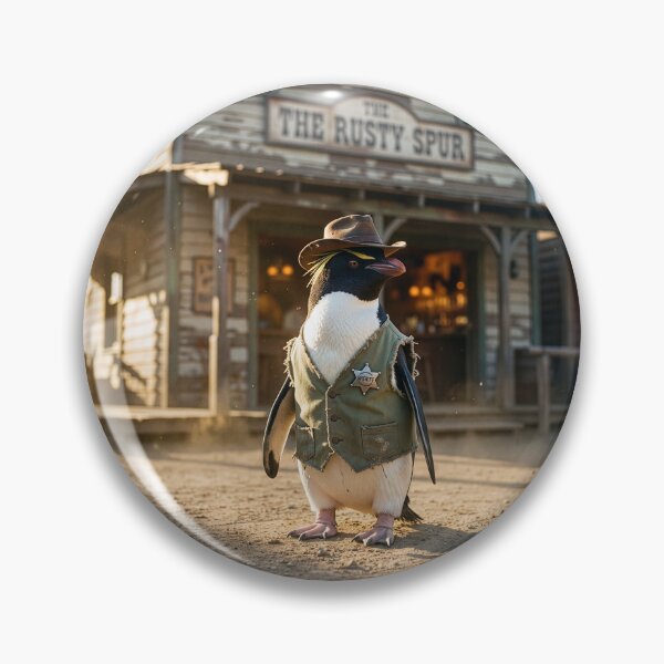 Item preview, Crested Penguin Is a Lawman and a Gentleman designed and sold by Tridentulus.